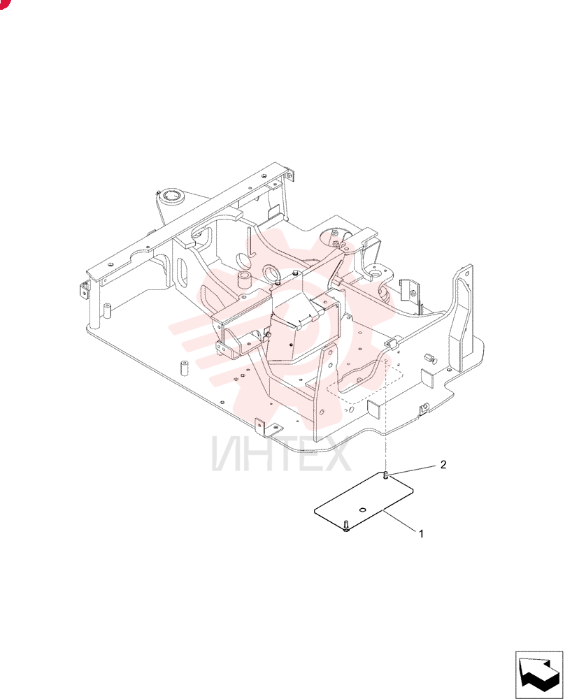 Cover Assy, Under PU24C00012F1