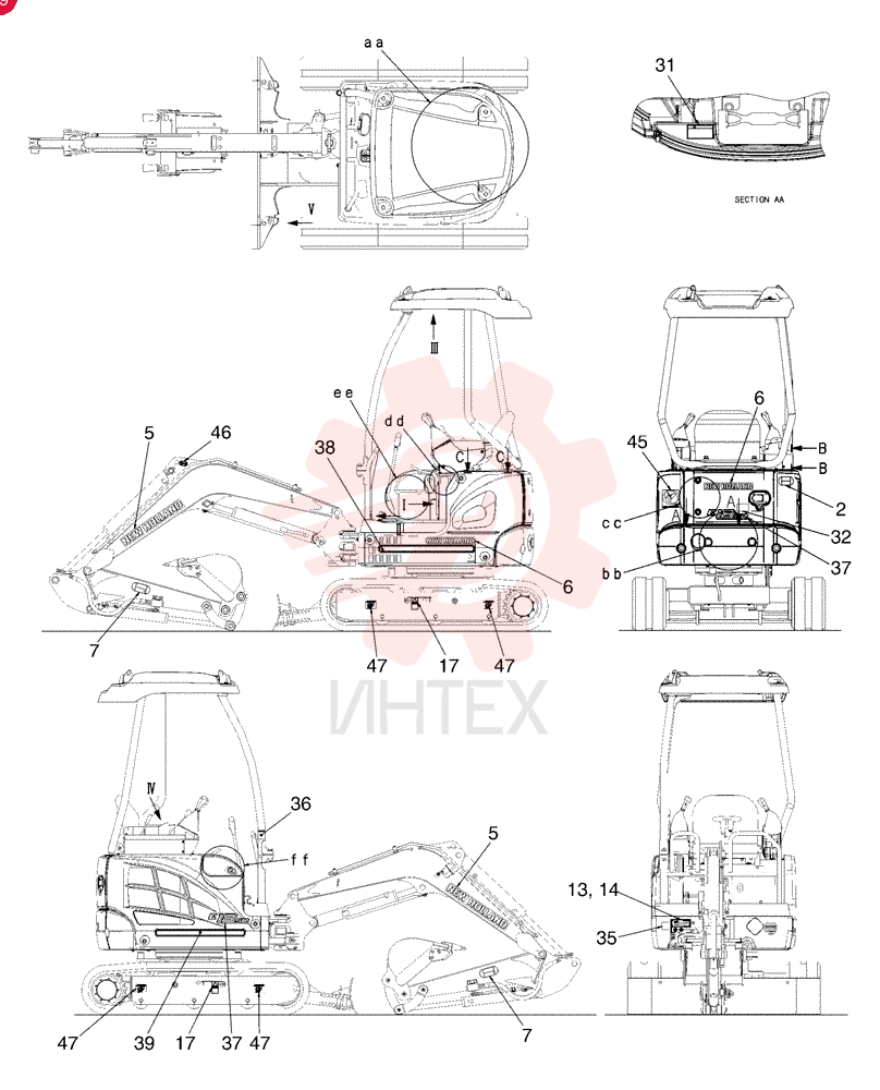 Name Plate Instal (Std Arm) PU22T00054F2 (2)