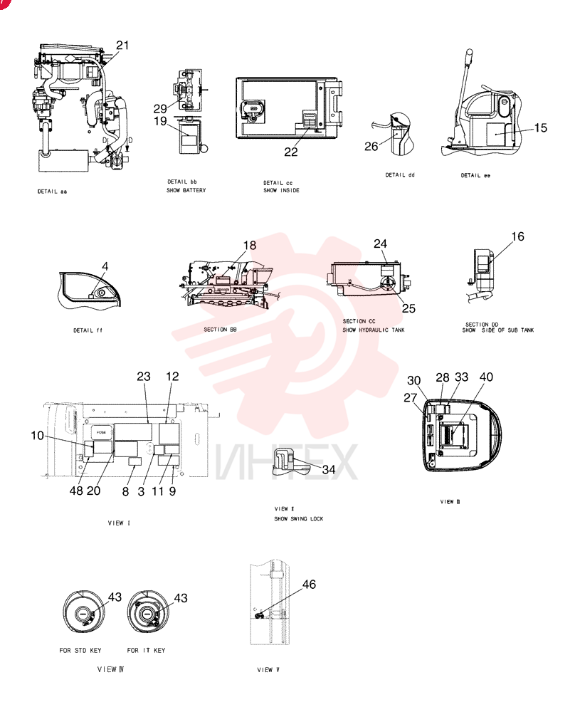 Name Plate Instal (Std Arm) PU22T00054F3