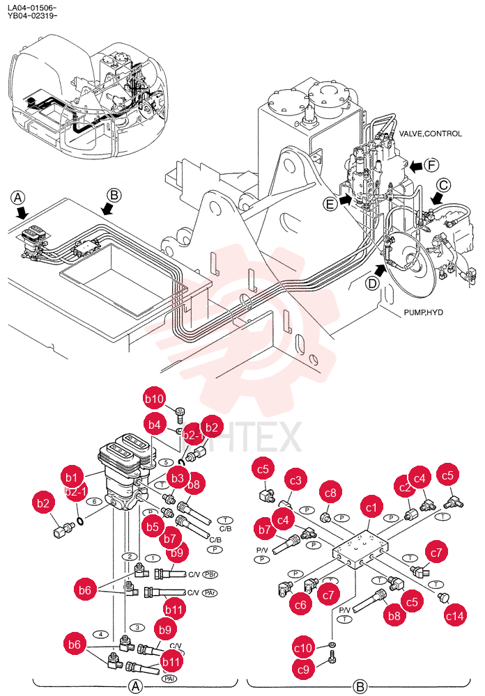 CONTROL LINES, PUMP YB06H00015F1 (3)