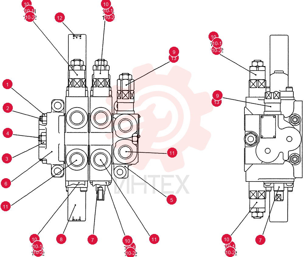 CONTROL VALVE YN30V00061F1