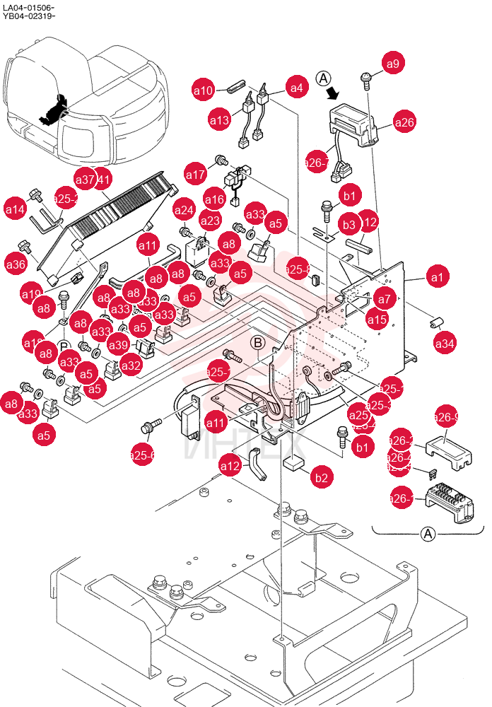 CONTROLLER ASSY, Serial Range: LA04-01506-LA04-01520 YB22E00018F1 (4)
