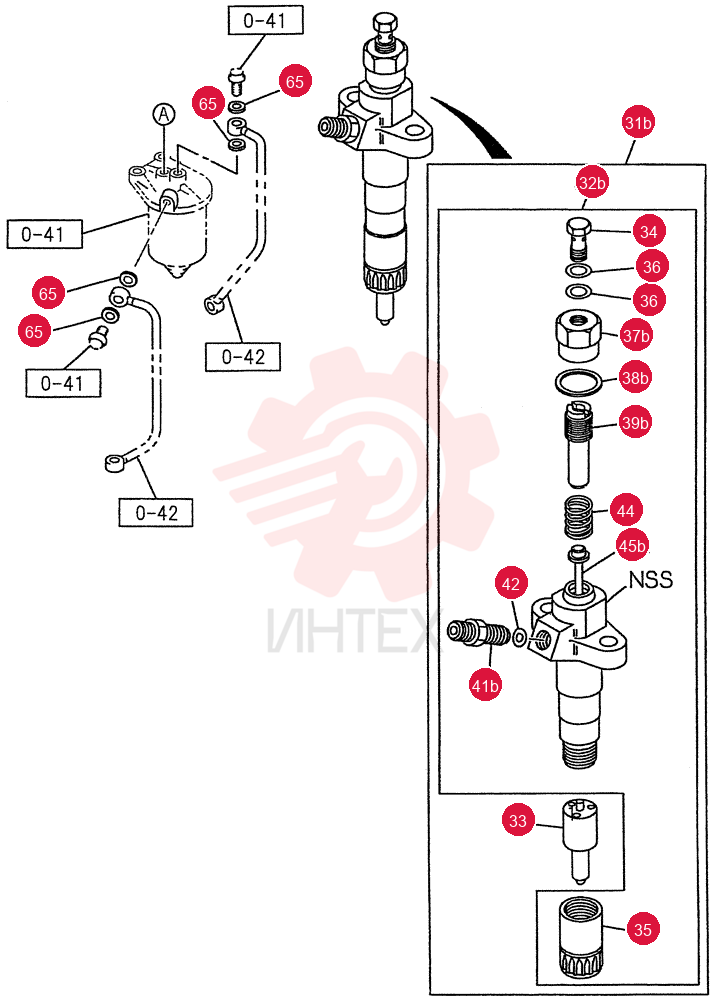 COUPLING ASM; INJ PUMP VI8972519010 (1)