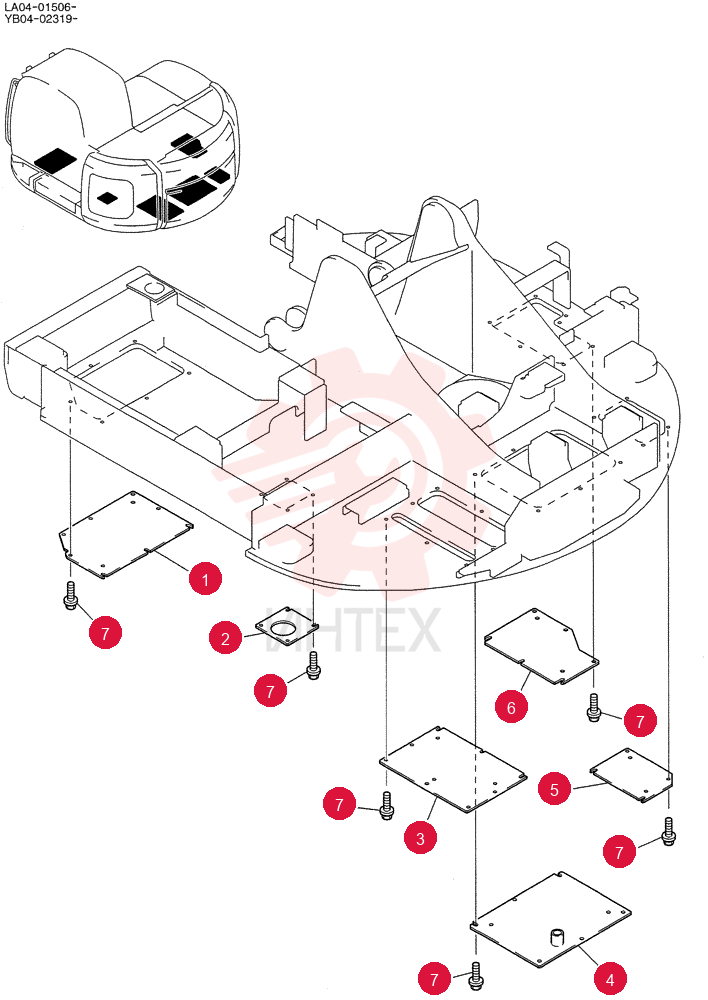 COVER ASSY, UNDER YB24C00003F1