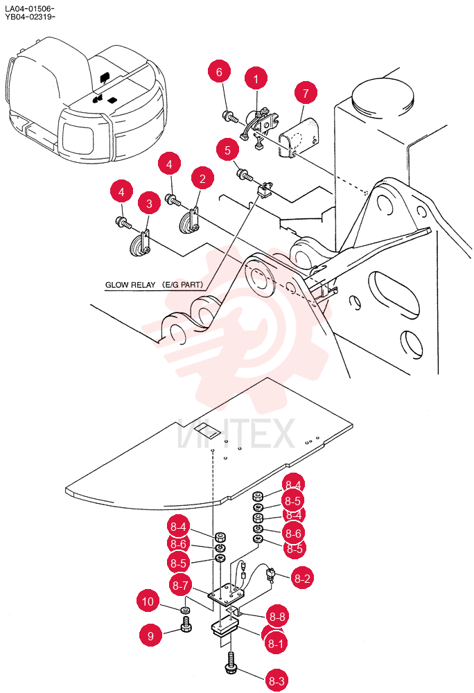 ELEC ASSY, UPP YB03E00001F2