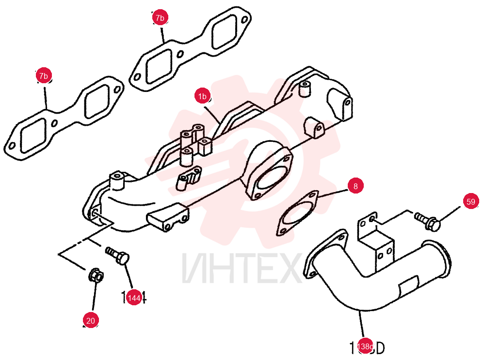 GASKET VI8943706760