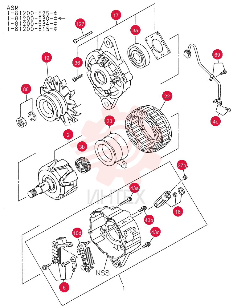 GENERATOR VI1812005303