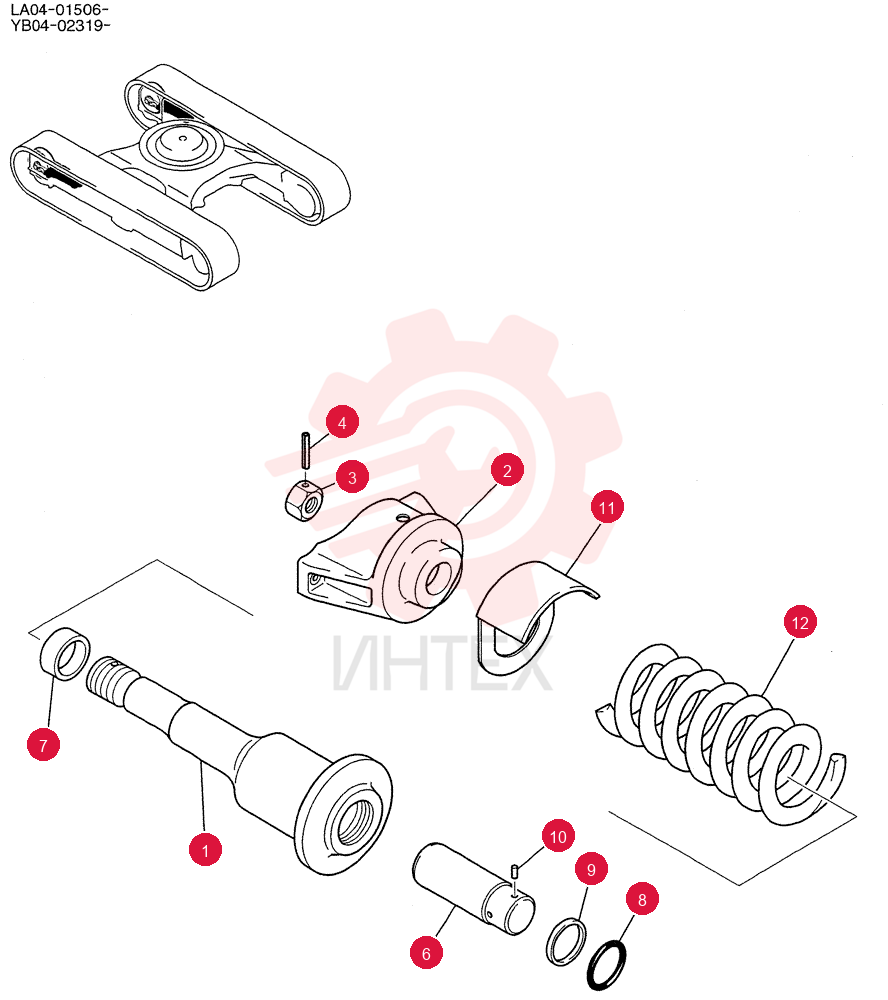 IDLER YN54D00010F2