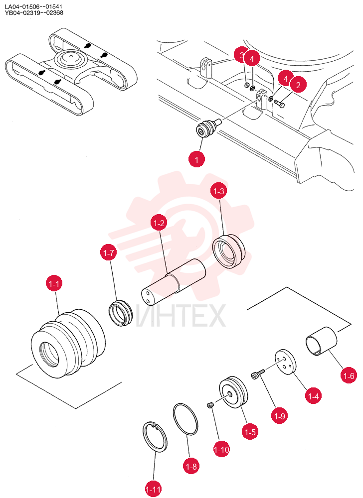 ROLLER ASSY, UPP YN64D00022F1