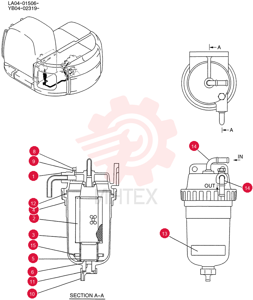 SEPARATOR YF02P01001F2