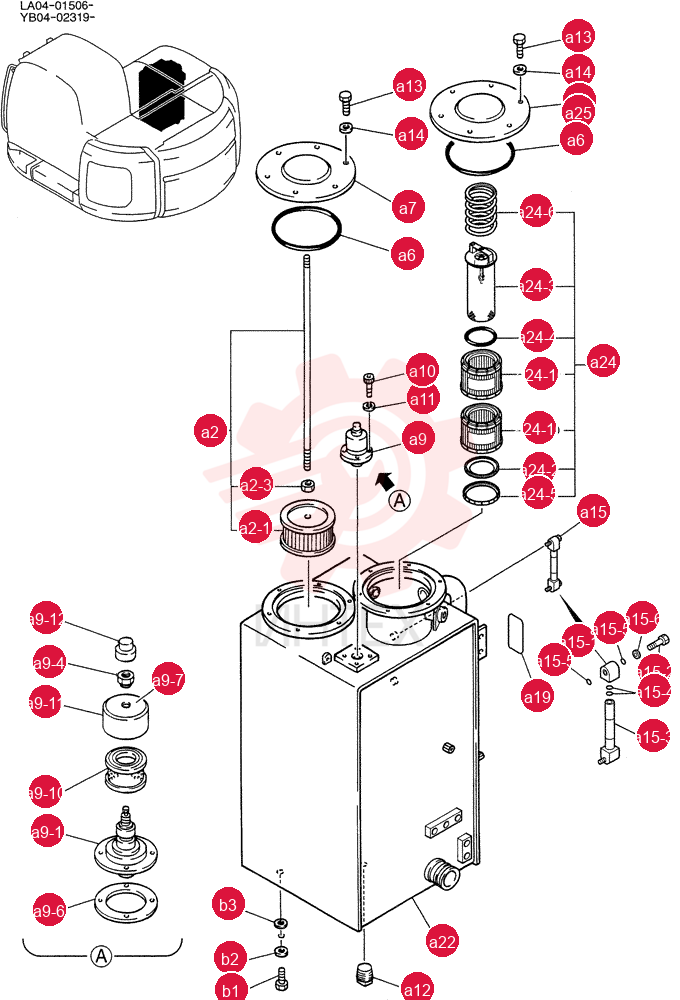 TANK ASSY, HYD YB33H00006F8