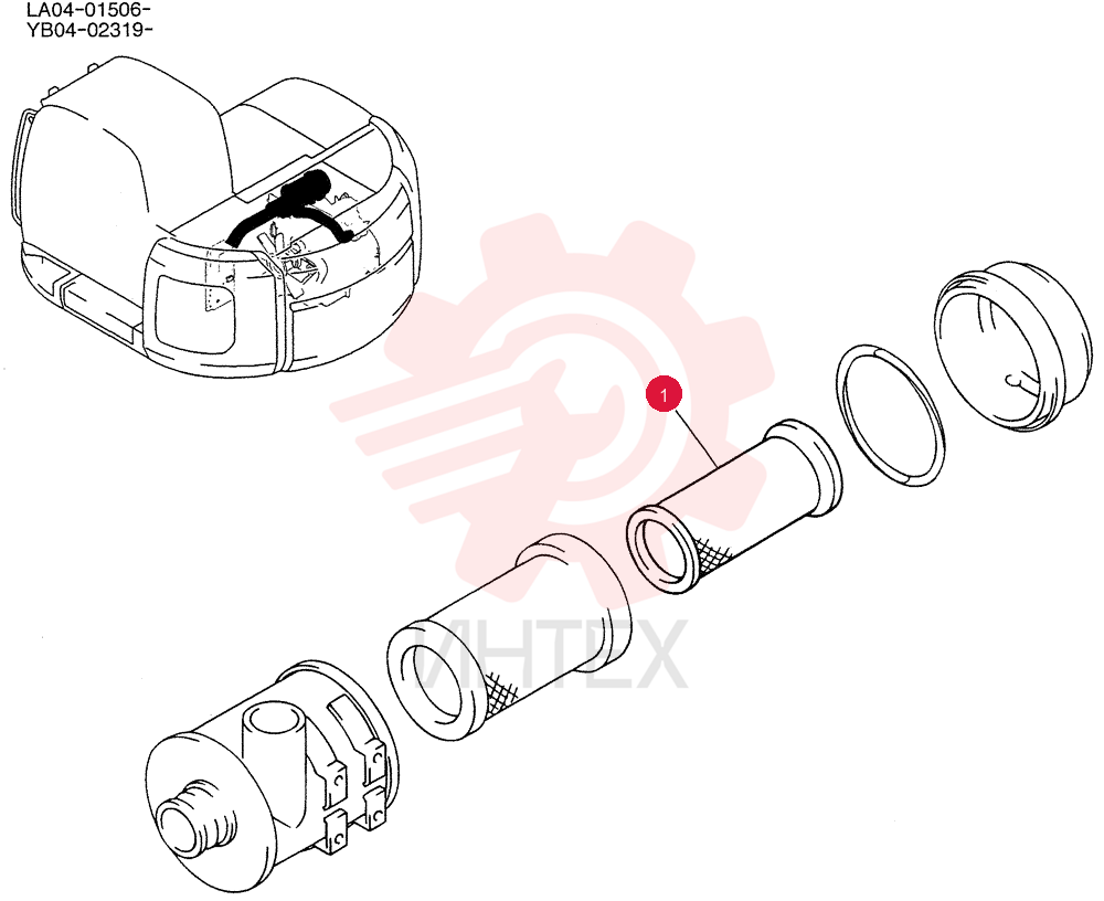 AIR CLEANER YN11P01013P1