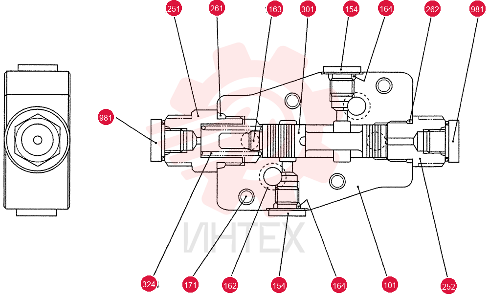 BY-PASS VALVE YB30V00014F1