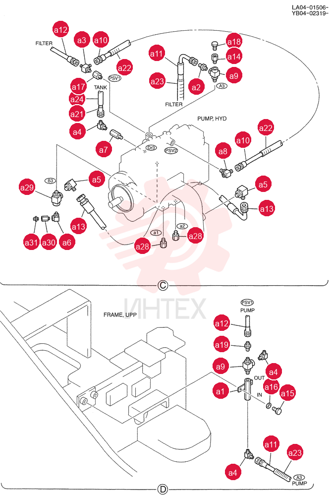 CONTROL LINES, PUMP YB06H00015F1 (3)
