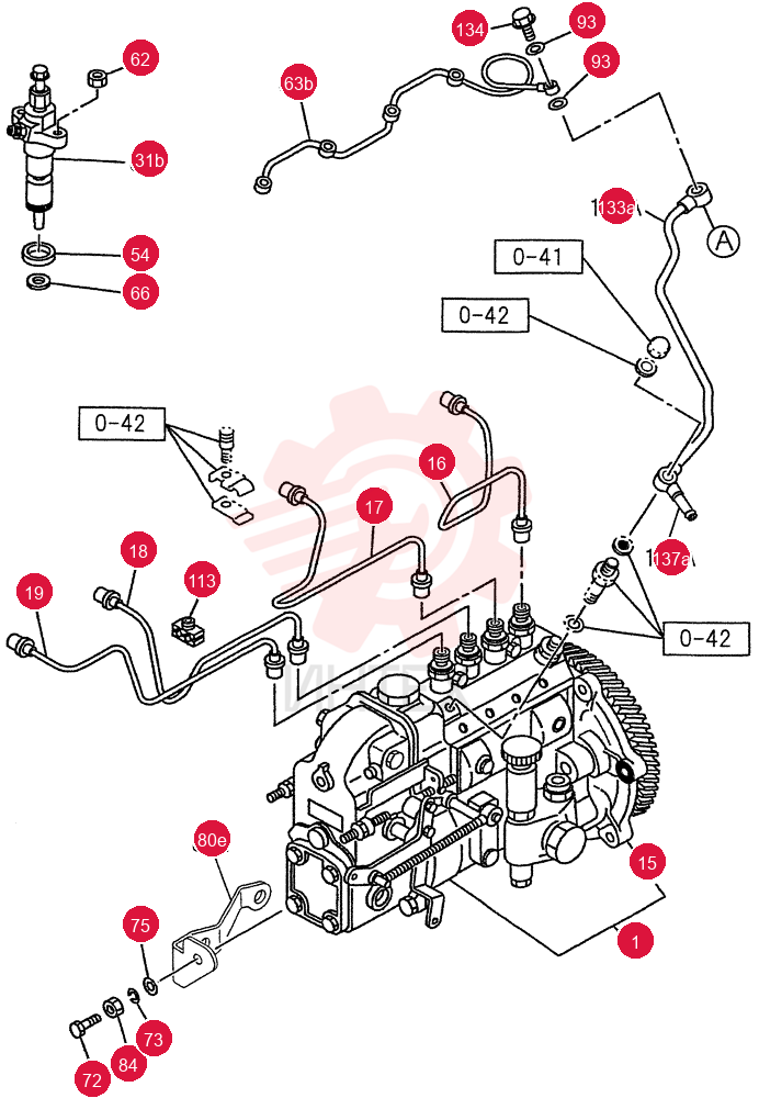 COUPLING ASM; INJ PUMP VI8972519010 (2)