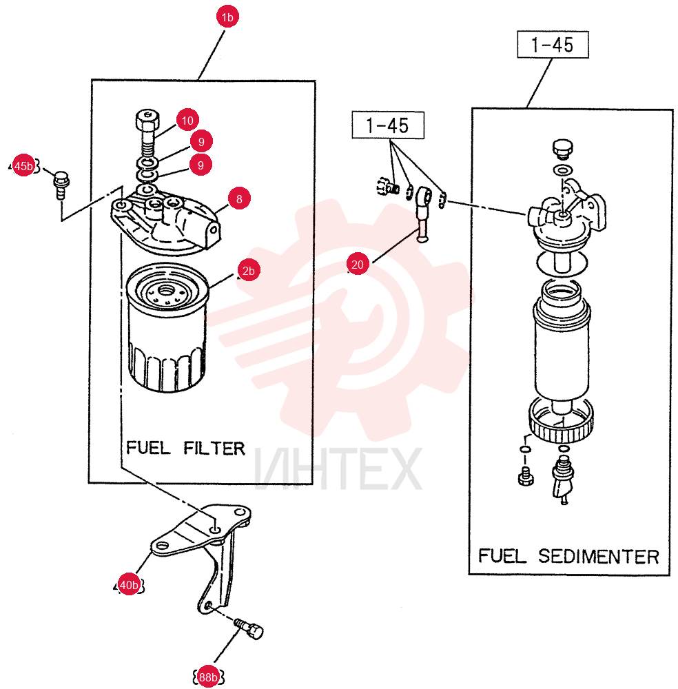 FUEL FILTER VI8971798541 (2)
