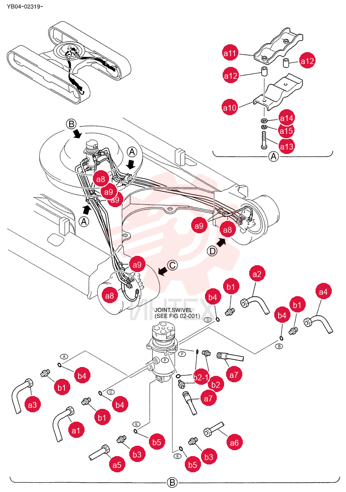 HYD LINES, LOW YN02H00051F1 (2)