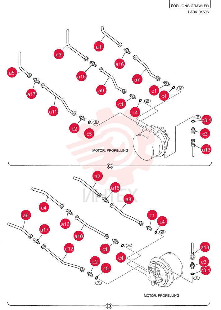 HYD LINES, LOW YN02H00053F1 (2)