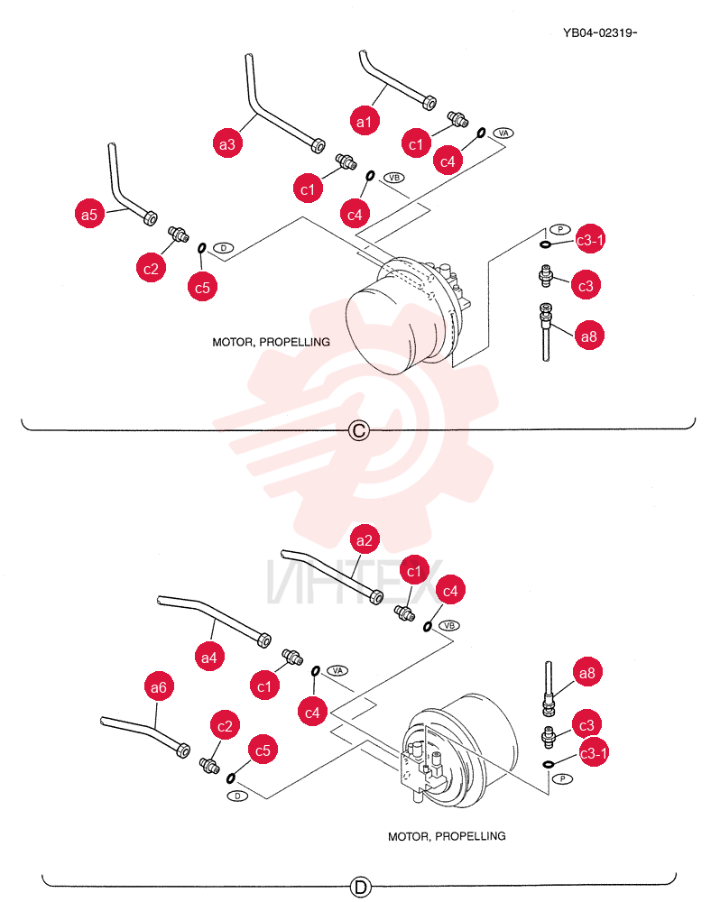 HYD LINES, LOW YN02H00051F1 (1)