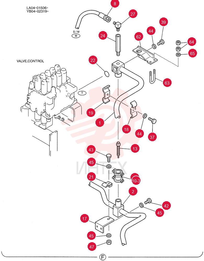 HYD LINES, RETURN YB32H00003F1 (1)