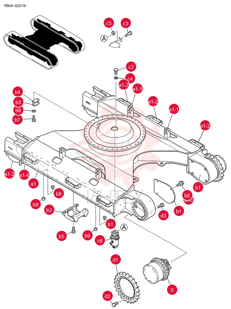 HYDRAULIC MOTOR YN15V00011F4 (2)