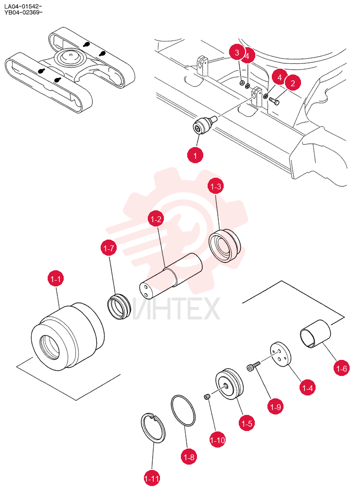 ROLLER ASSY. YN64D00014F1
