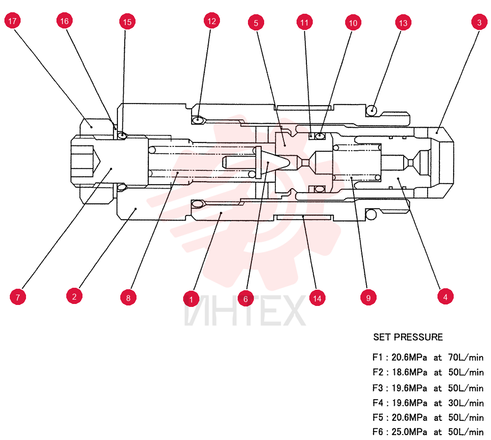 VALVE 2436R1119F1