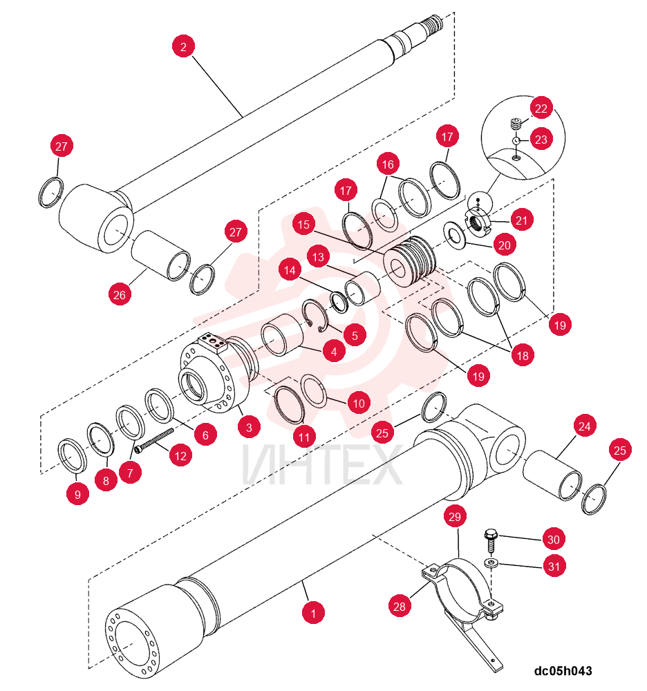 CYLINDER ASSY. YN01V00103F2 (3)