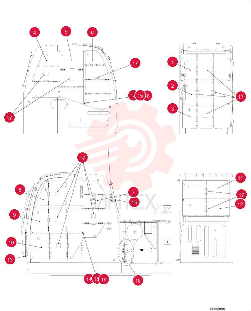 GUARD ASSY. YN25C00003F1