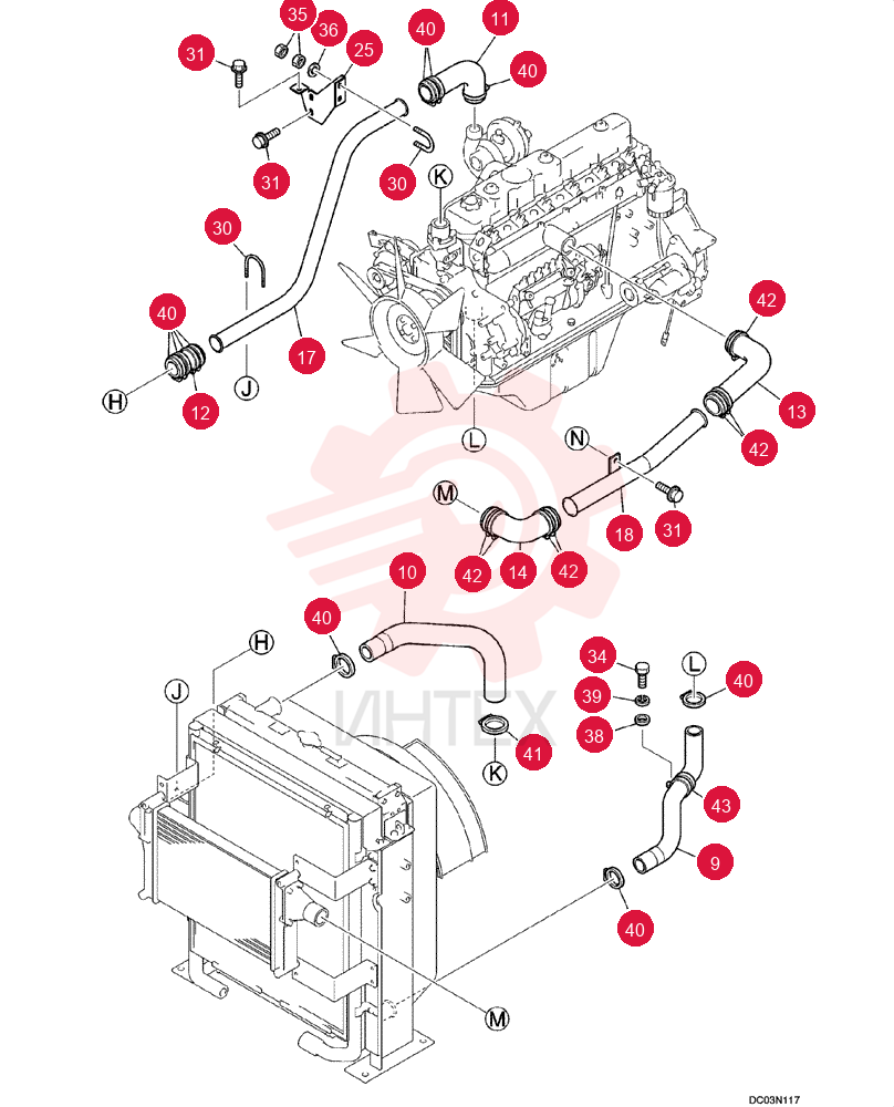 RADIATOR YN05P00036F1