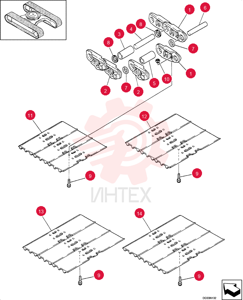 SHOE ASSY (HIGH & WIDE) YN60DU0005F2