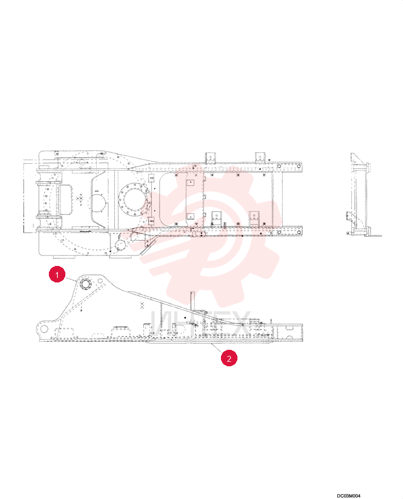 UPPER FRAME REWORK (LOGGER) YN52FU00009F1