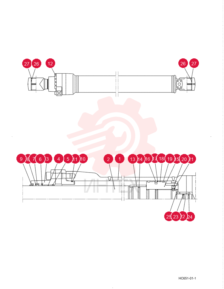 BUSHING 2438U1018S4