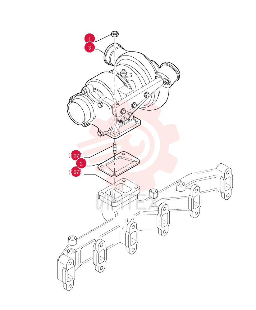 FLANGE NUT 4899086