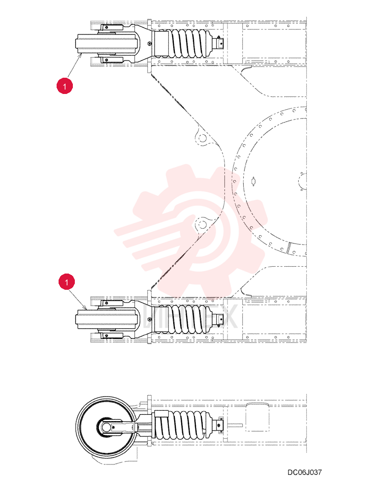 IDLER LQ52D00025F1