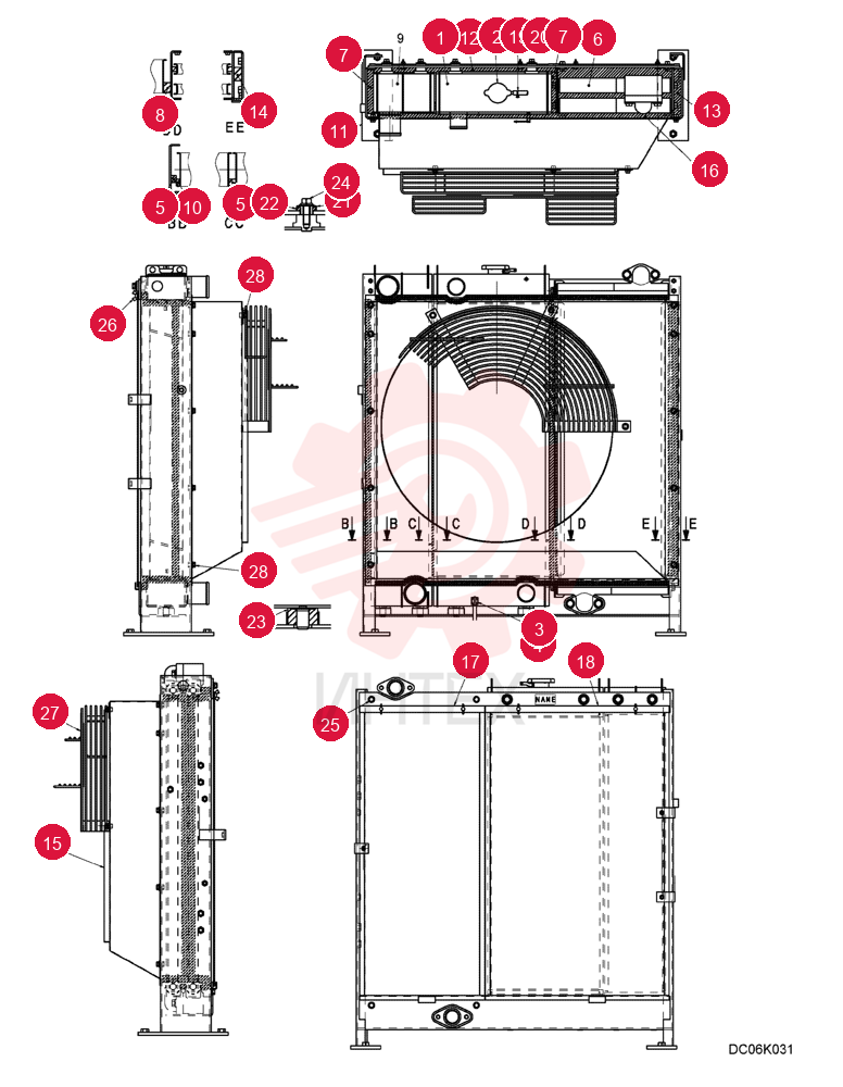 RADIATOR YN05P00062F1