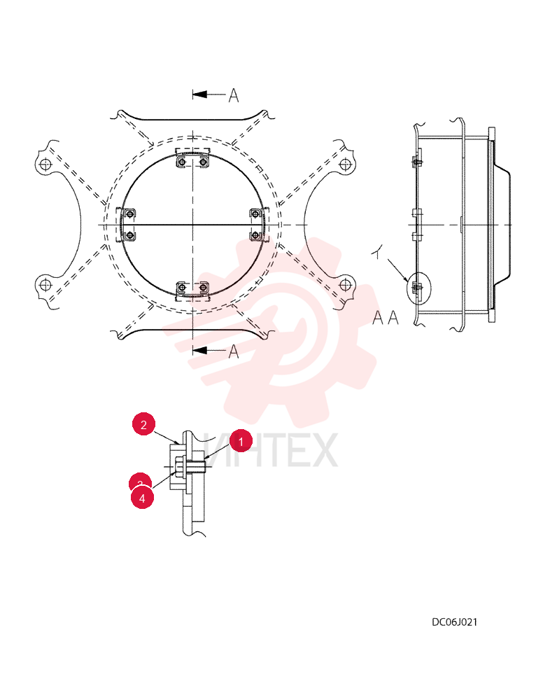 U-BRACKET YN24C01214P1