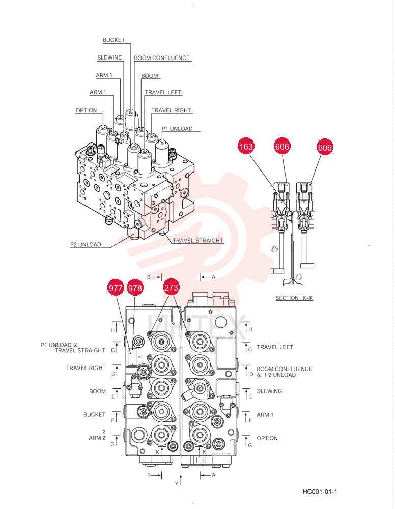 VALVE, CONTROL YN30V00101F1 (2)