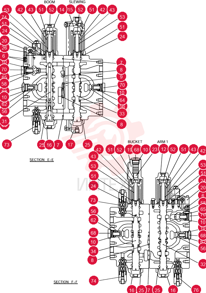 VALVE, CONTROL YN30V00101F1 (11)