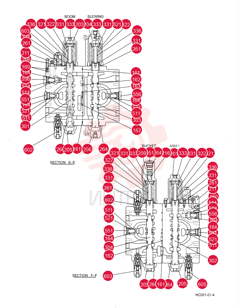 VALVE, CONTROL YN30V00101F1 (5)