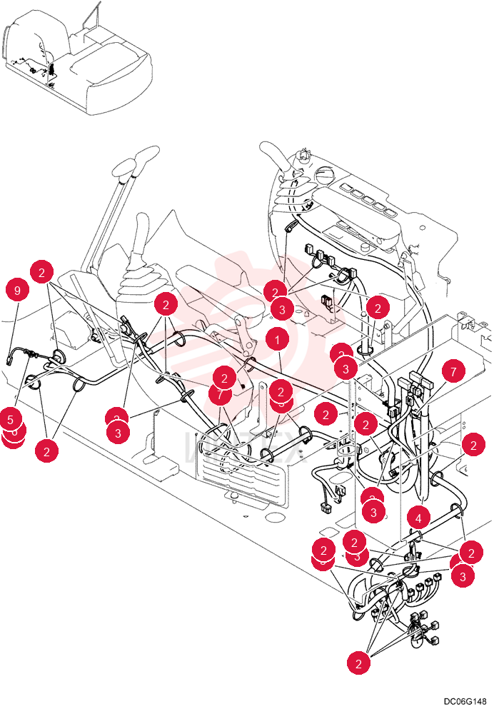 WIRE HARNESS YN13E01437P2