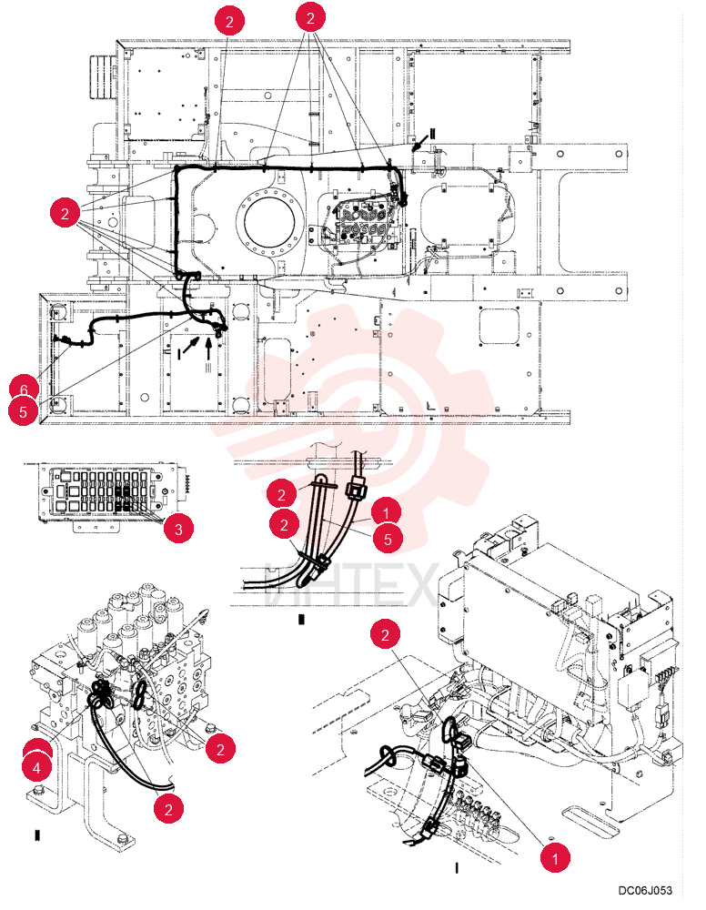 WIRE HARNESS LC13E01291P1 (2)