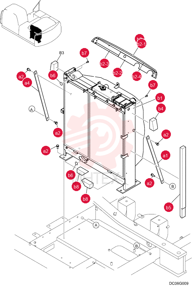 BOLT,M12x35mm - Course Thread