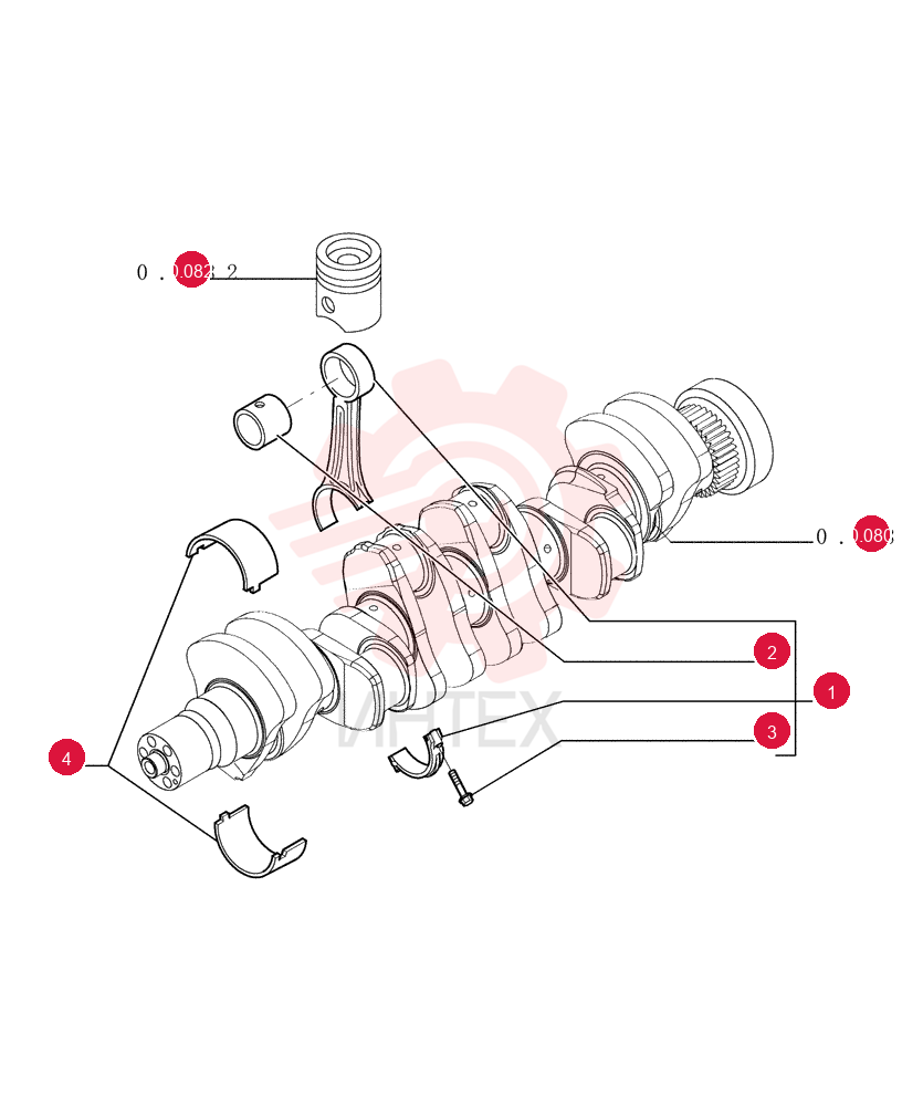 CONNECTING ROD 2831298