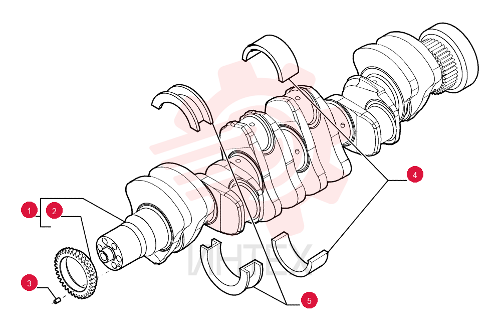 CRANKSHAFT 2852306