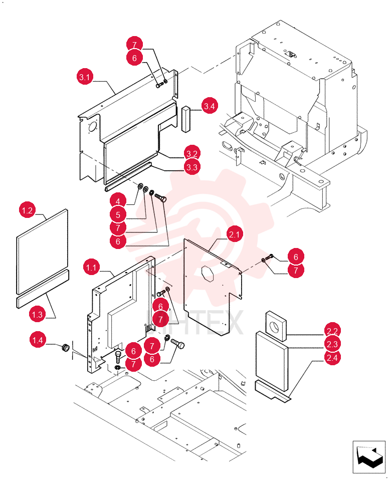 FOAM INSULATION YN21C03244P2