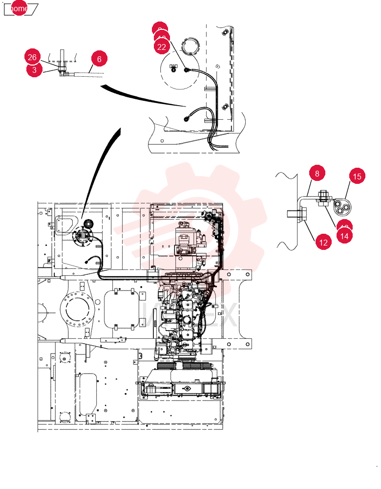 HYD CONNECTOR LQ21PU1003P1