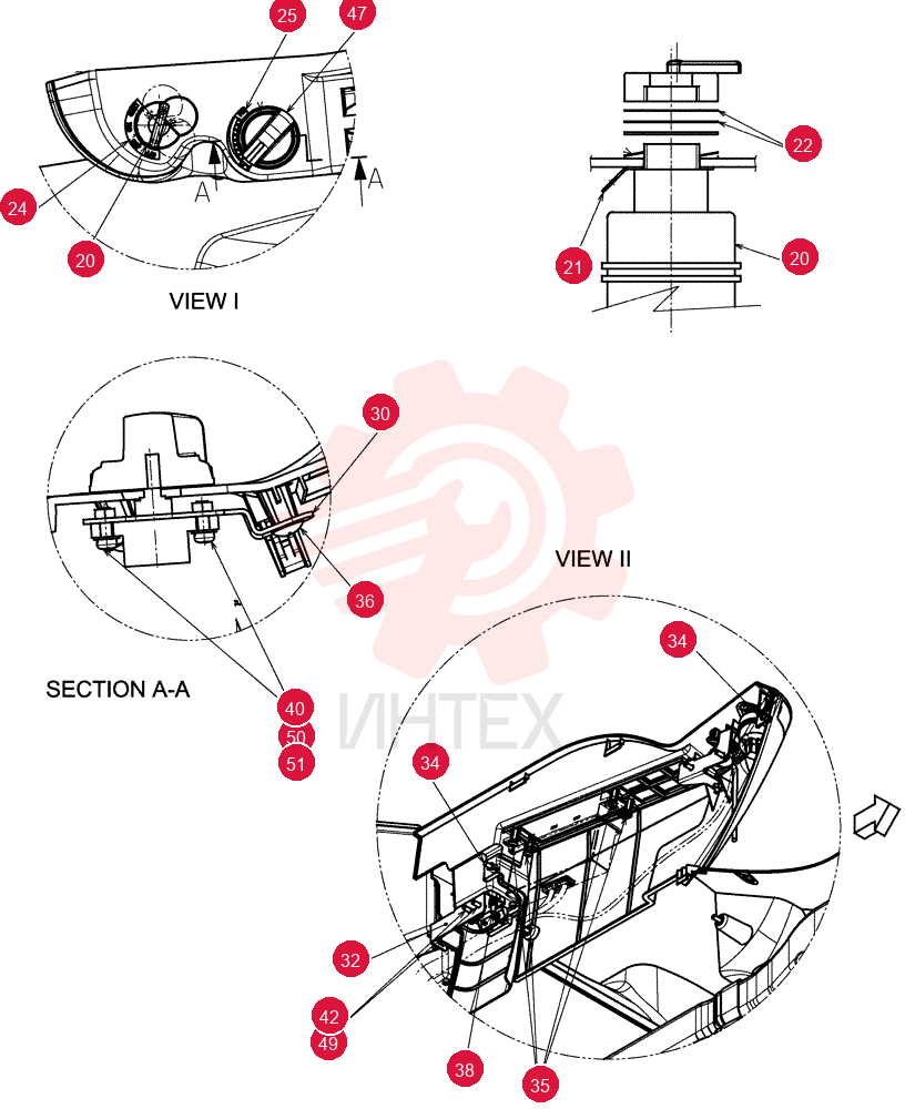 IGNITION SWITCH YN50S00026F1