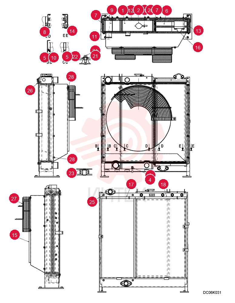 RADIATOR YN05P00062F1