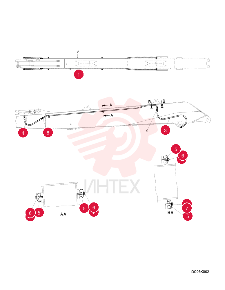 TUBE,21.7 mm OD x 3429, 168 mm Length
